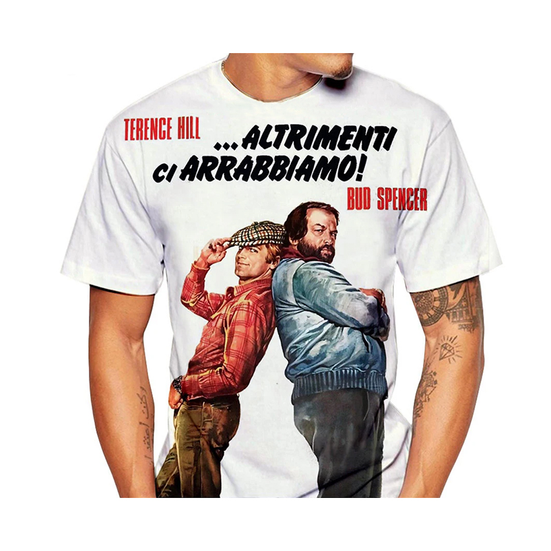 Summer Hill Clothing - Kaos Bud Spencer Terence Hill 3D