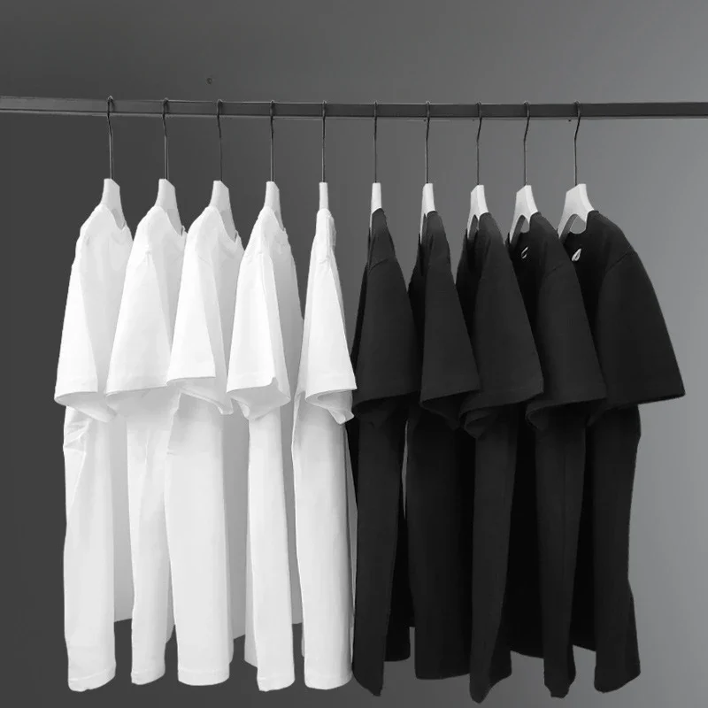 Summer Clothing Brands For Women - Kaus Katun Solid 180Gram Kaus Pakaian