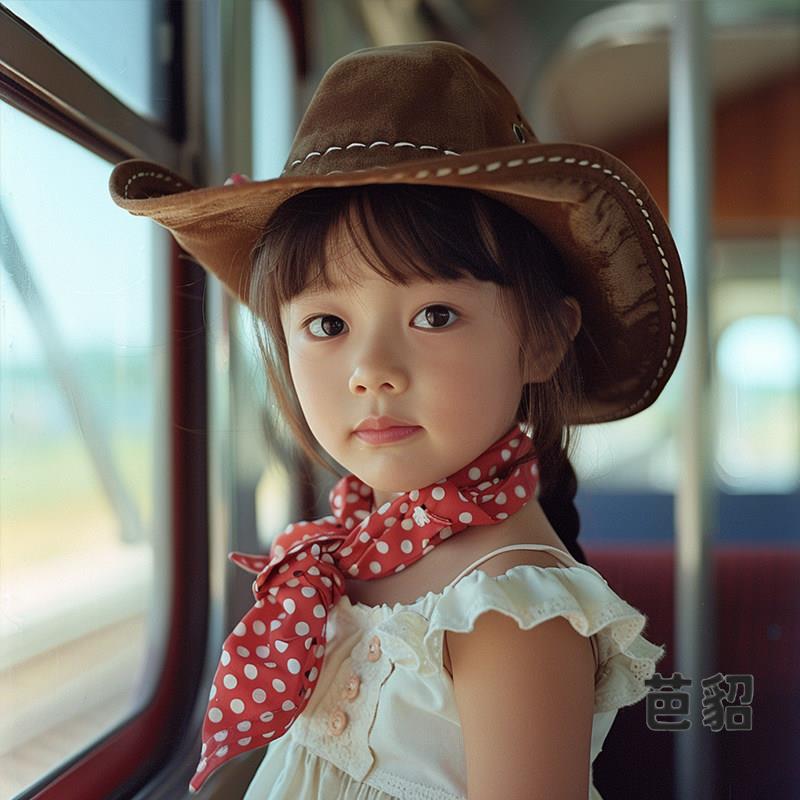 Summer Knights Clothing - Topi Koboi Barat Anak-anak, Topi Pelindung