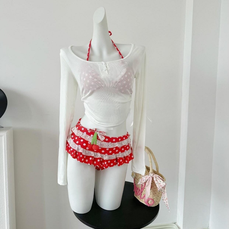 Summer Clothing Holiday - Set Bikini Baru 2025 Desain Cetak