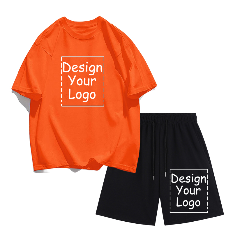 Summer Clothing Sets Men - Set Kaus Nyaman Kustom Pola Pribadi