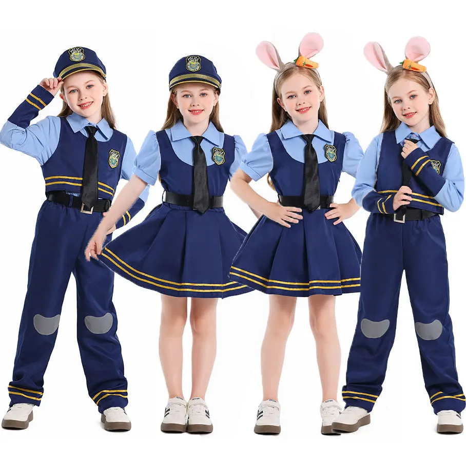 Summer Vacation Clothing Men - Kostum Polisi Judy Hopps untuk Anak