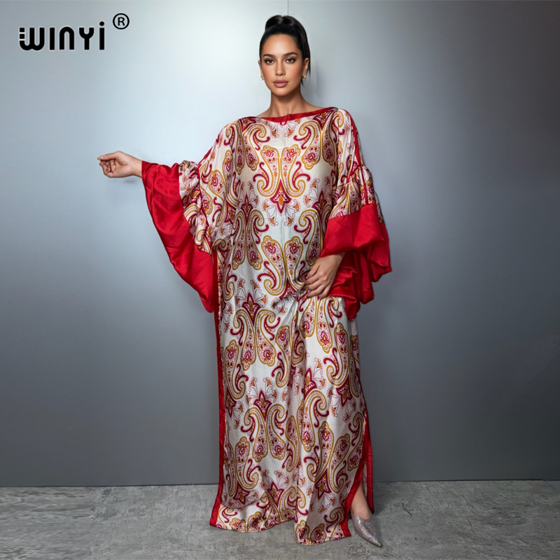 Summer Clothing Holiday - Gaun Kaftan Retro WINYI untuk Wanita