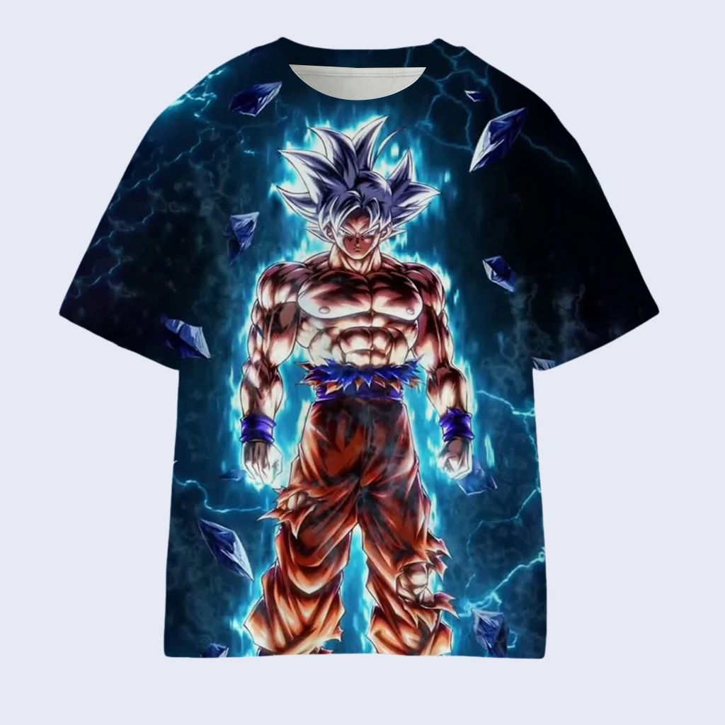 Summer Clothing Must Haves - Kaos 3D Print Karakter Anime Klasik