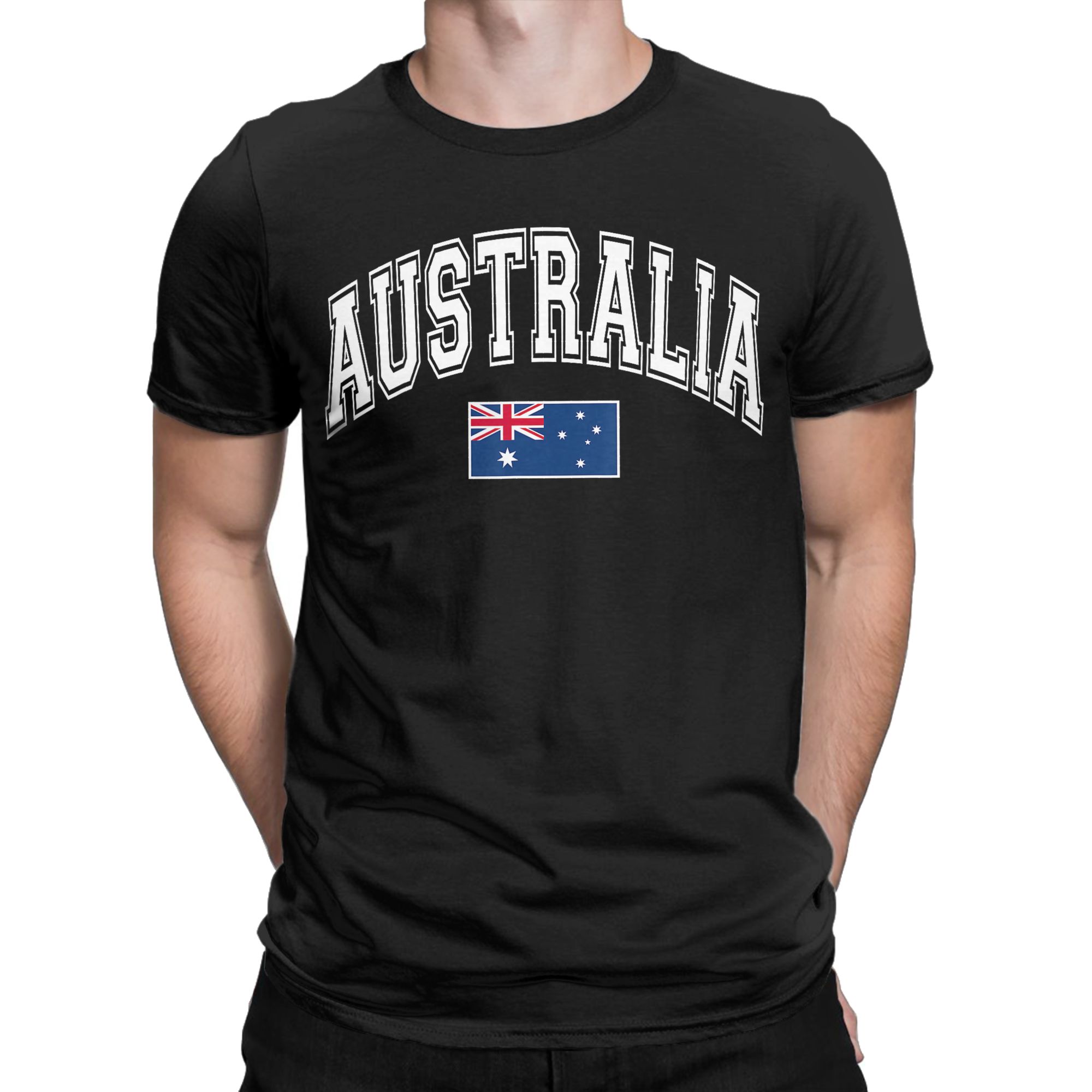 Summer Clothing Australia - Kaus Pria Kaus Katun Murni Baru