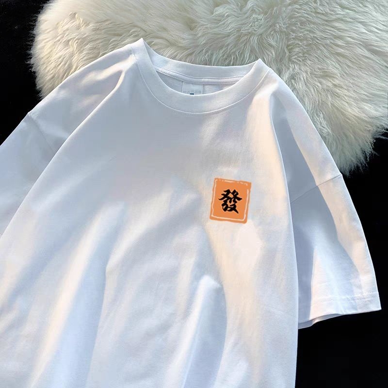 Kaos Katun Pria Lengan Pendek  - Summer Clothing Brand Names ulasan dan harga