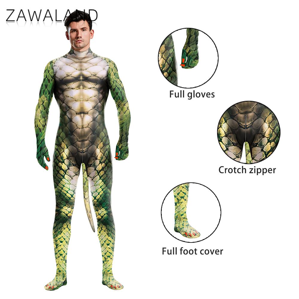 Zawdan kostum hewan Halloween  - Summer Vacation Clothing Men ulasan dan harga