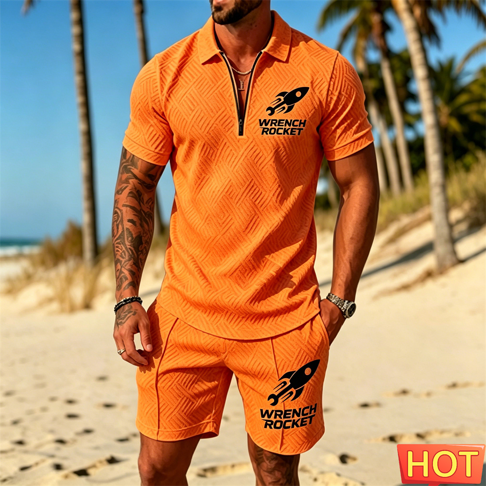 Setelan Polo Liburan Pria, Set - Summer Vacation Clothing Men ulasan dan harga