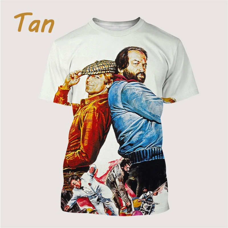 Bud Spencer Terence Hill motif - Summer Hill Clothing ulasan dan harga