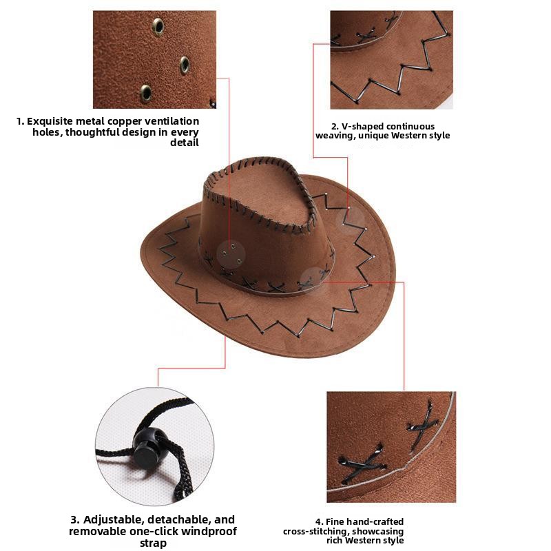 Topi Koboi Barat Anak-anak, To - Summer Knights Clothing ulasan dan harga
