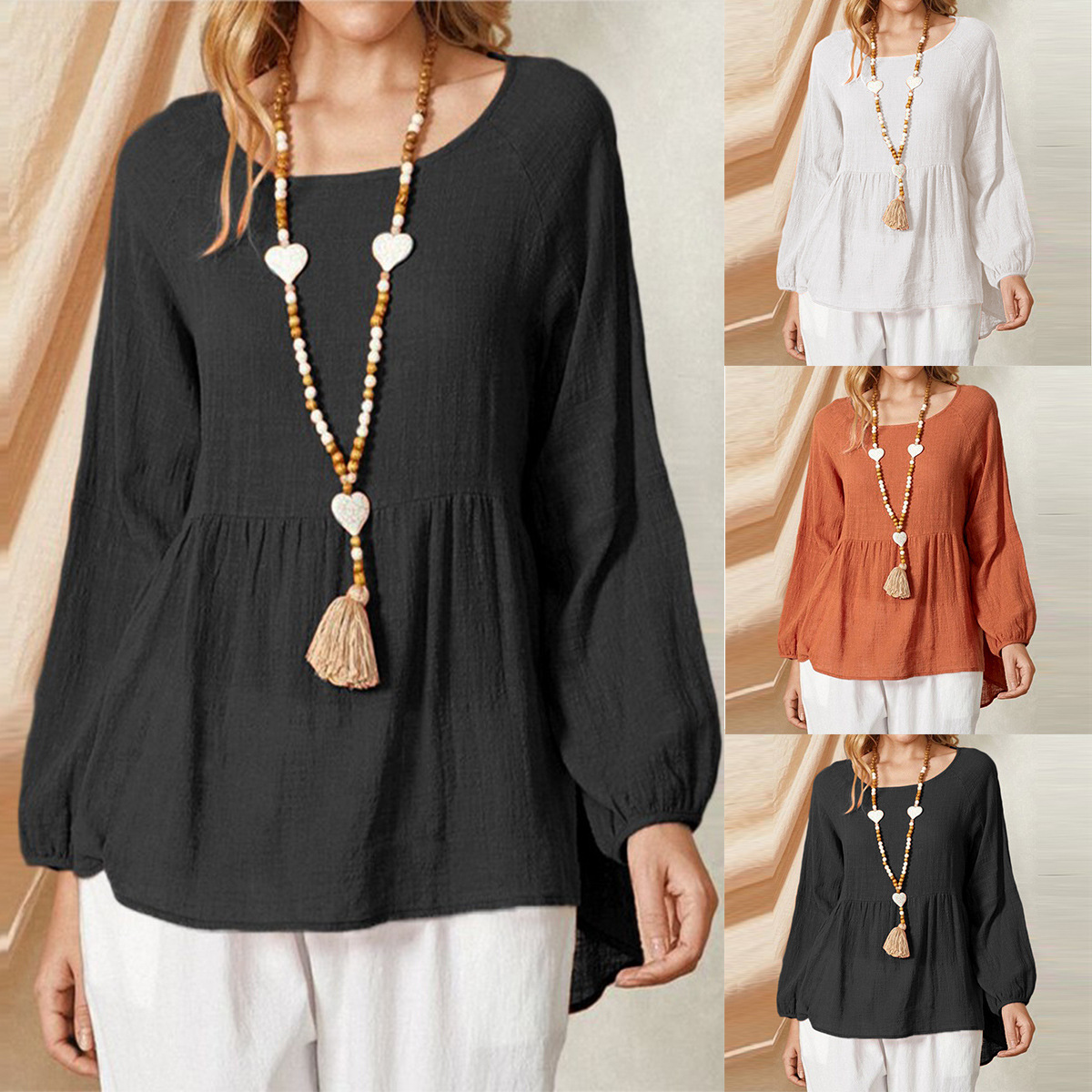 Kemeja Wanita Lengan Panjang K - Summer Clothing Brands For Women ulasan dan harga