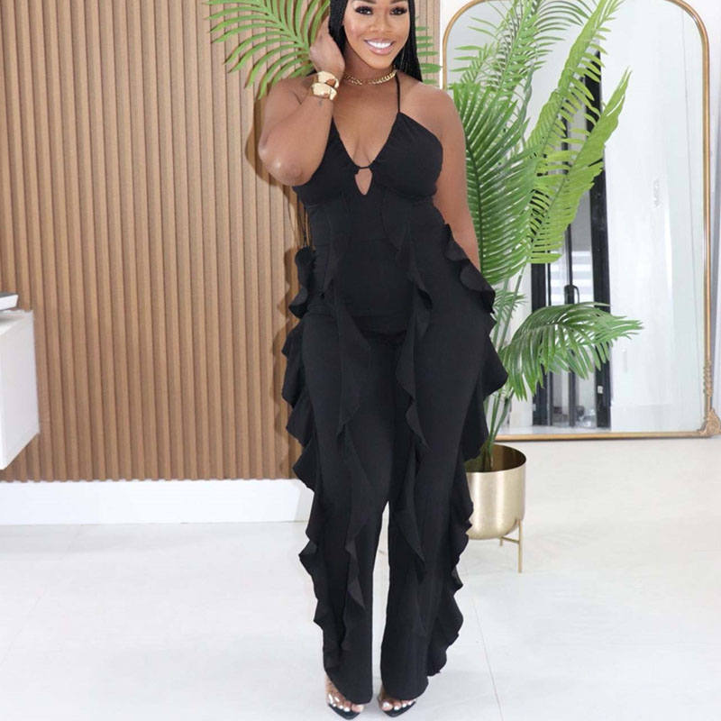 Romper dan Jumpsuit Bodycon V- - Summer Clothing Holiday ulasan dan harga