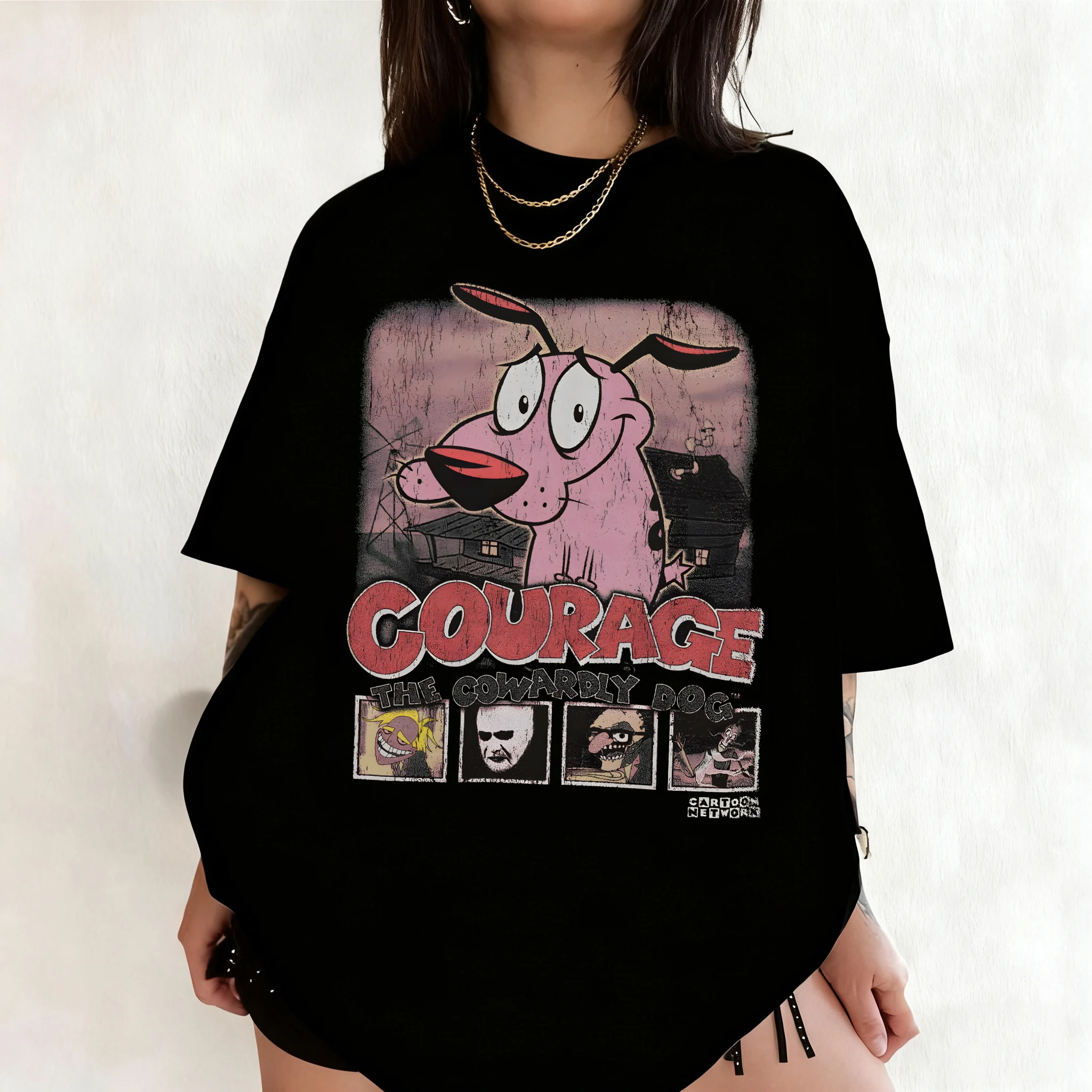 Kaus Lengan Pendek Gambar Kart - Summer Clothing Cartoon ulasan dan harga