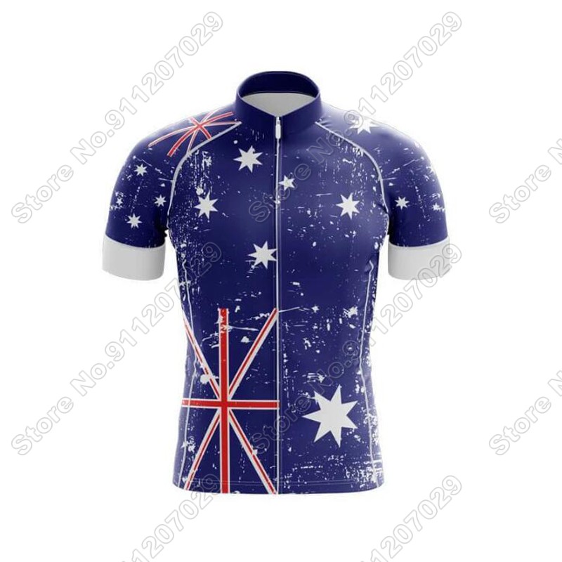 Jersey sepeda tim nasional Aus - Summer Clothing Australia ulasan dan harga