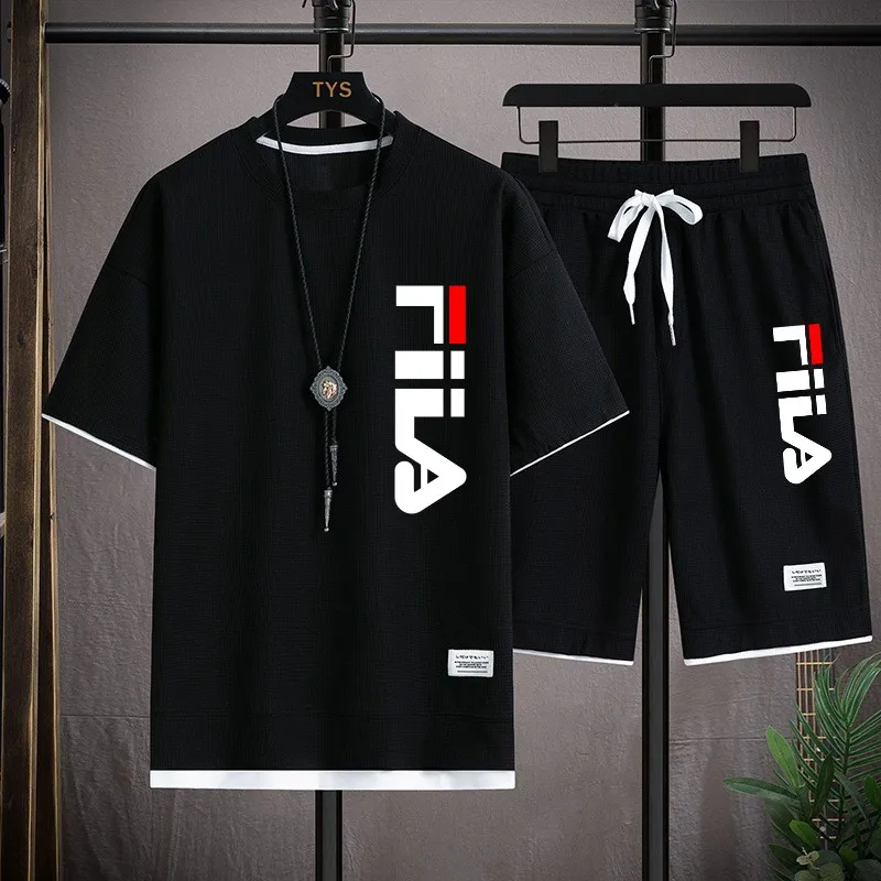 Setelan 2 potong kaos lengan p - Summer Clothing Haul ulasan dan harga
