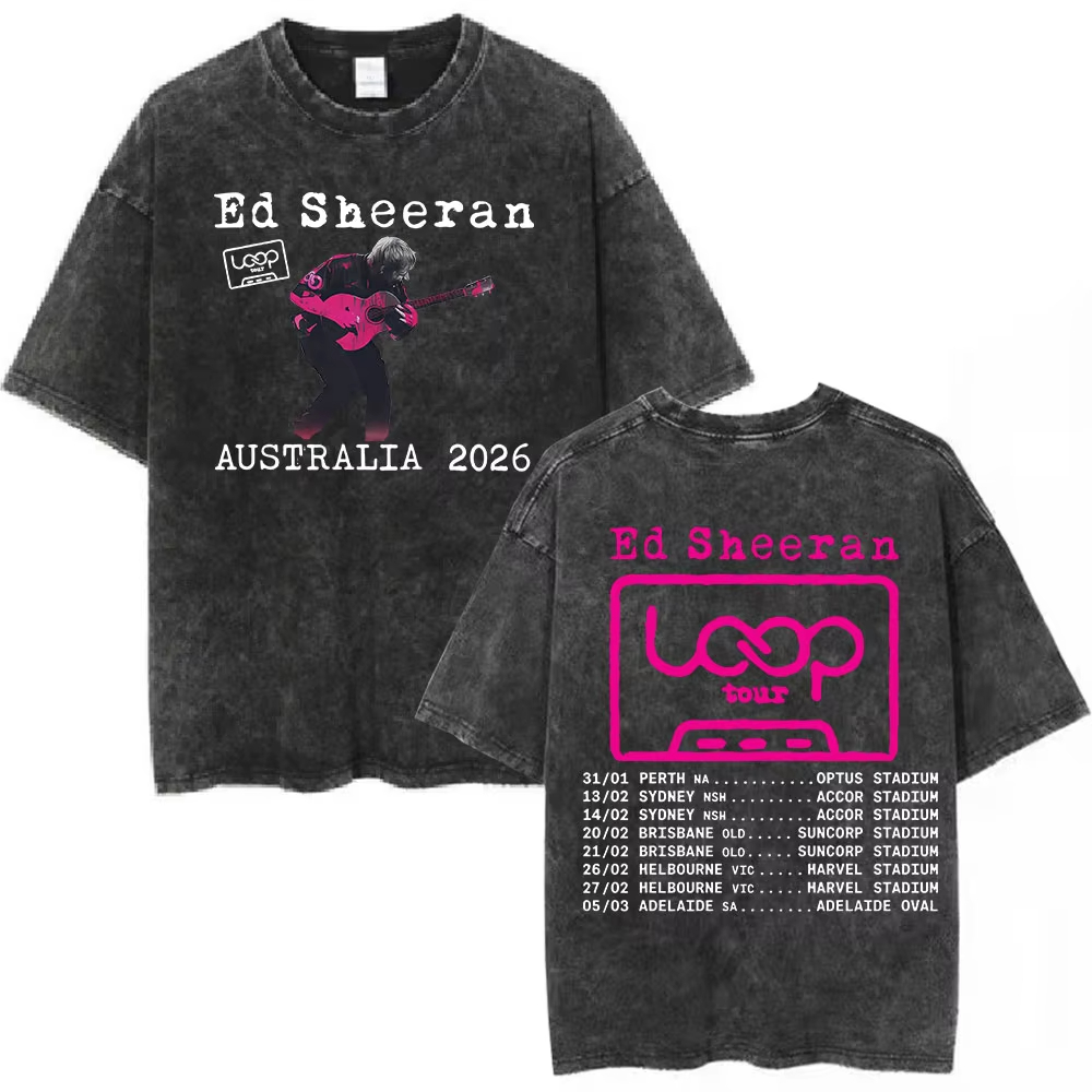Ed Sheeran Loop Tour Australia - Summer Clothing Women Australia ulasan dan harga