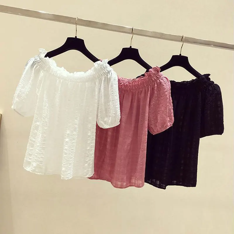 Rose Red blus sifon wanita, At - Summer Clothing In Winter ulasan dan harga