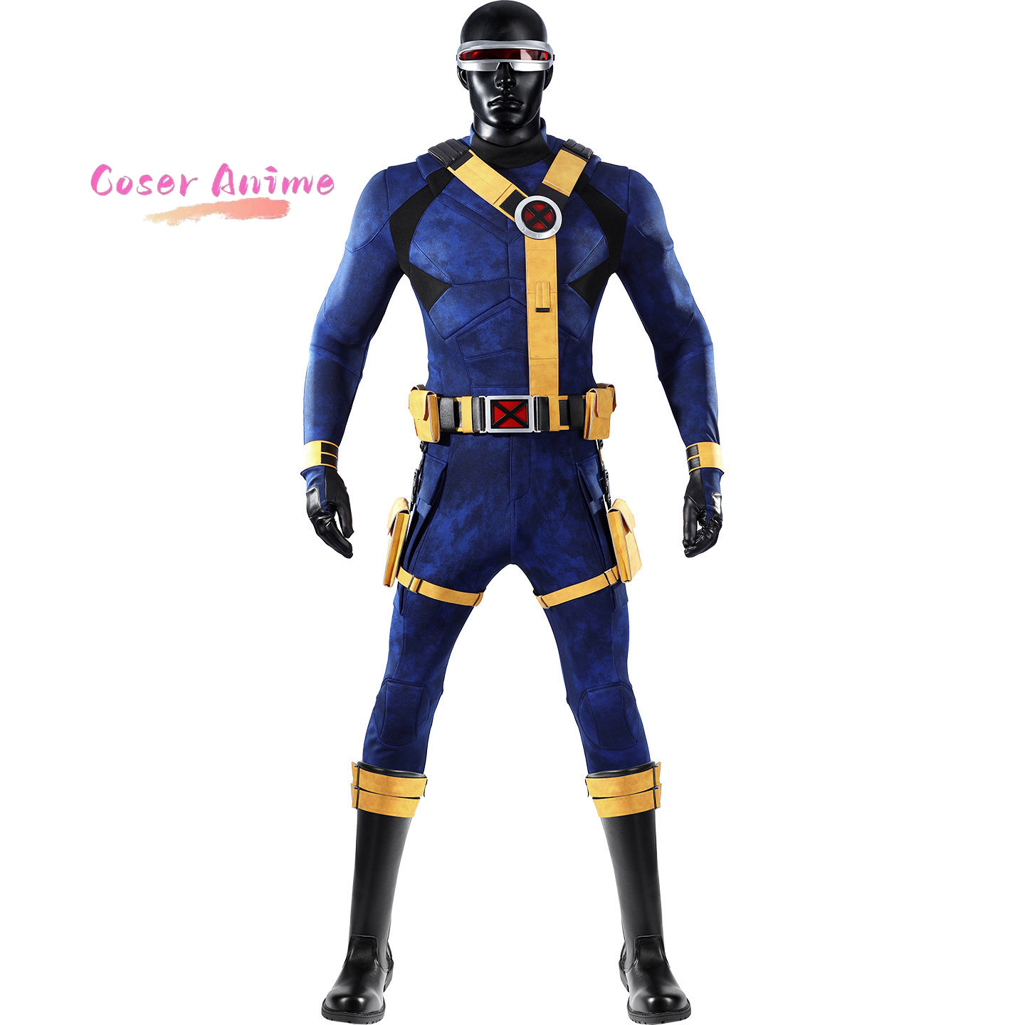 Scott Summers Cyclops Kostum C - Summer Clothing Cartoon ulasan dan harga