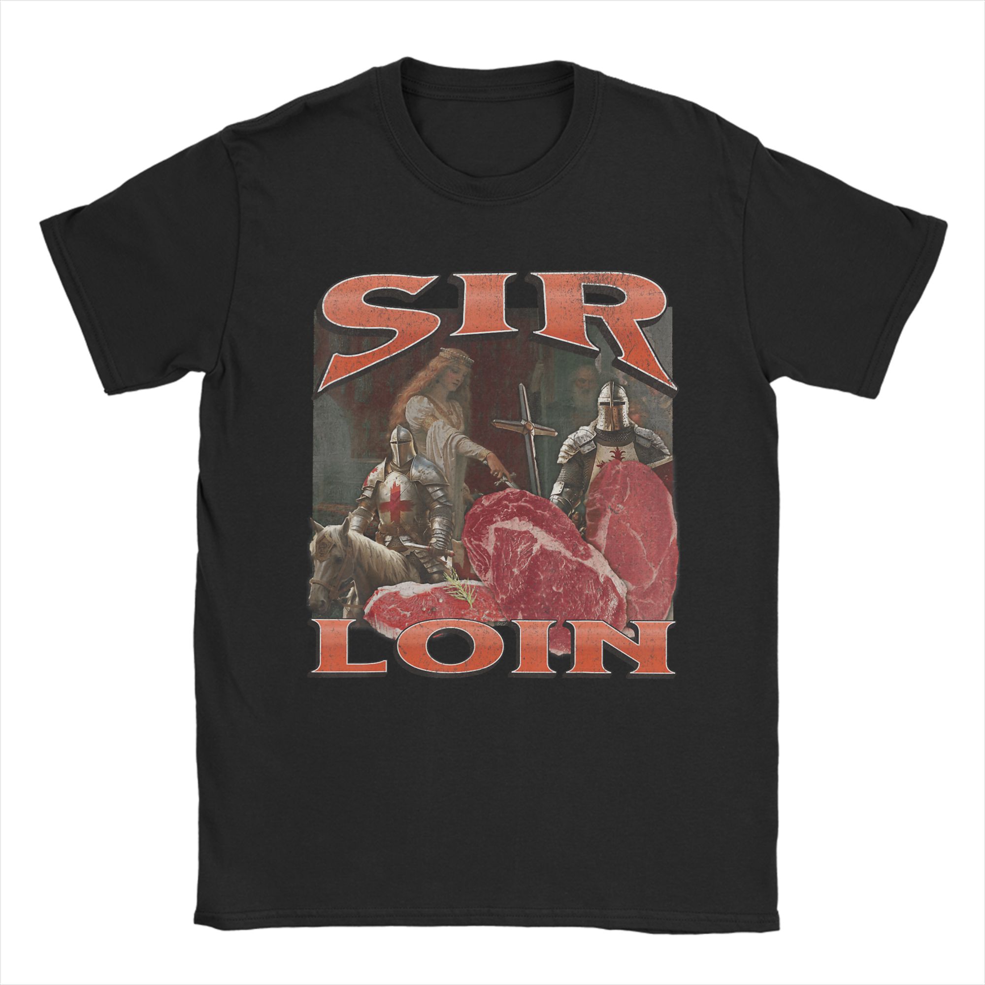 Kaus Grafis Meme Pun Knight Of - Summer Knights Clothing ulasan dan harga