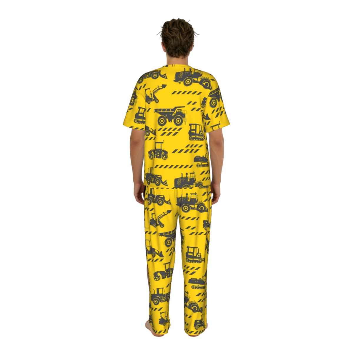 Setelan Piyama Pria Lengan Pen - Summer Clothing Cartoon ulasan dan harga