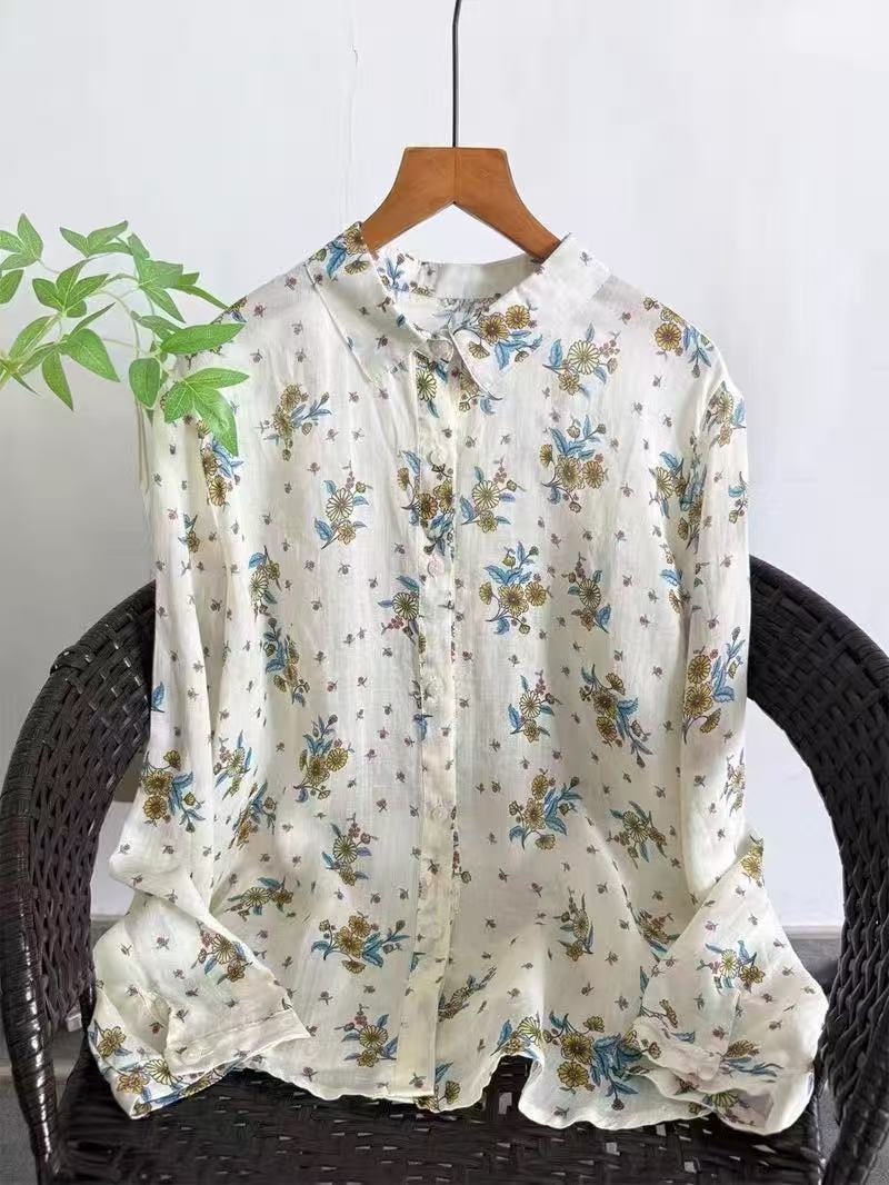 Kemeja dan blus linen ramie 10 - Summer Clothing Brands For Women ulasan dan harga