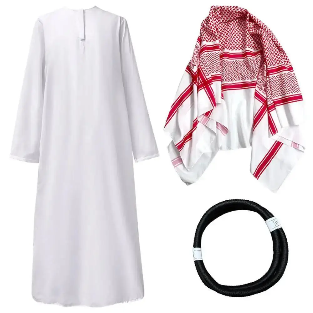 Kostum Dubai Arab UEA Sheik Co - Summer Vacation Clothing Men ulasan dan harga