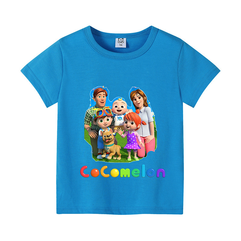 Kaus Bayi Cocomelons Kaus Leng - Summer Clothing Cartoon ulasan dan harga