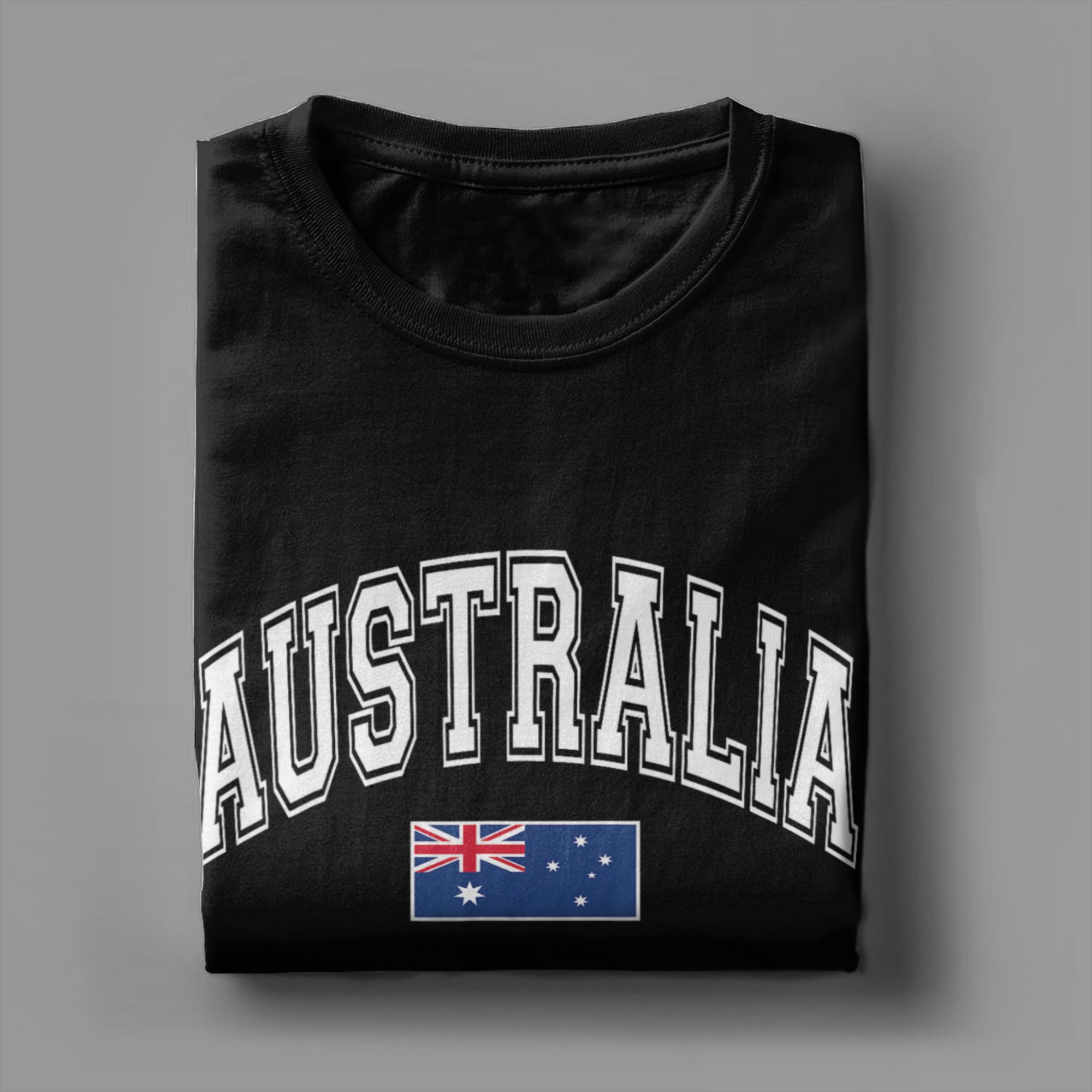 Kaus Pria Kaus Katun Murni Bar - Summer Clothing Australia ulasan dan harga