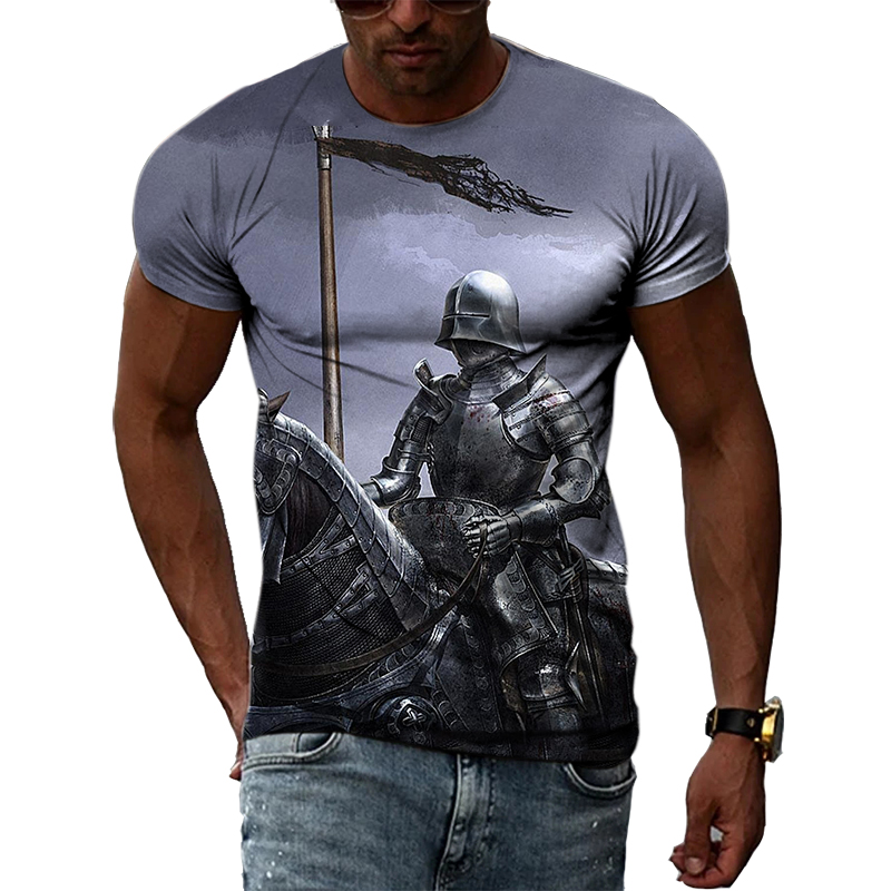 Kaus lengan pendek keren tren  - Summer Knights Clothing ulasan dan harga
