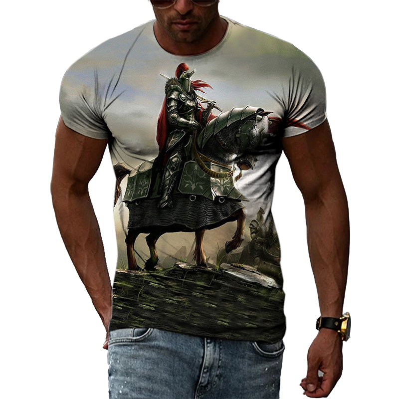 Kaus lengan pendek keren tren  - Summer Knights Clothing ulasan dan harga