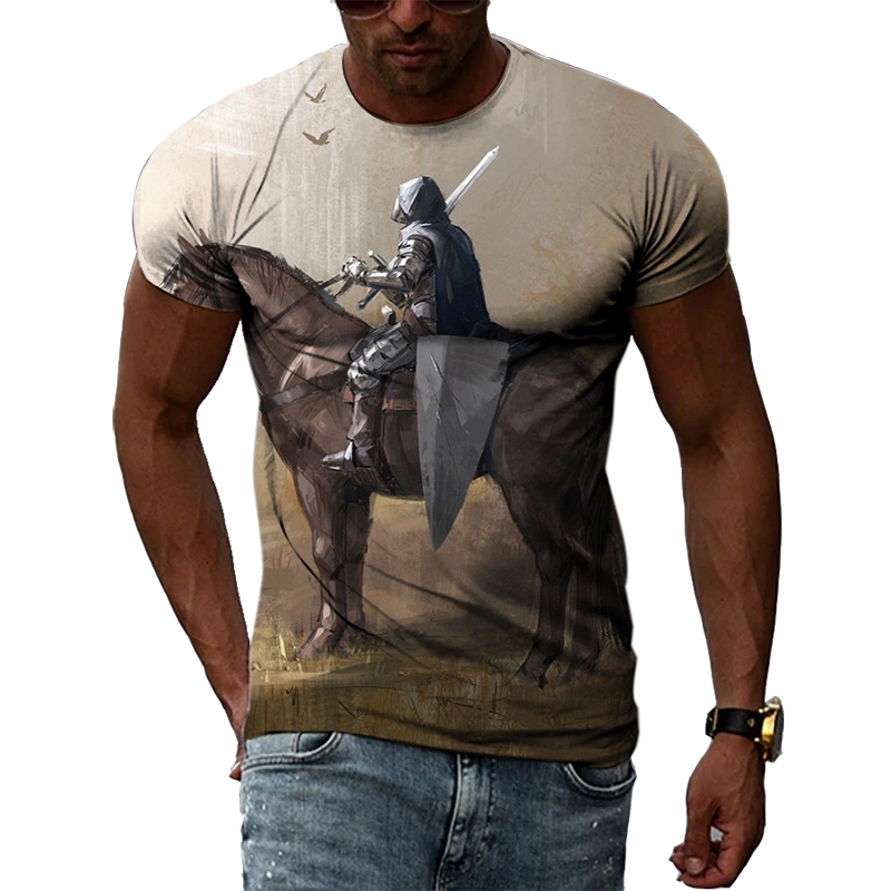 Kaus lengan pendek keren tren  - Summer Knights Clothing ulasan dan harga